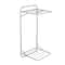 Honey Can Do 2-Tier Gray Over the Door Retractable Clothing Drying Rack